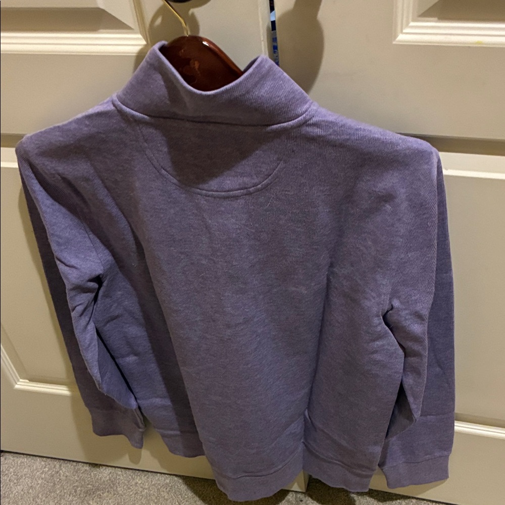 Brooks Brothers Lavender Zip-Up Sweater - Picture 6 of 6